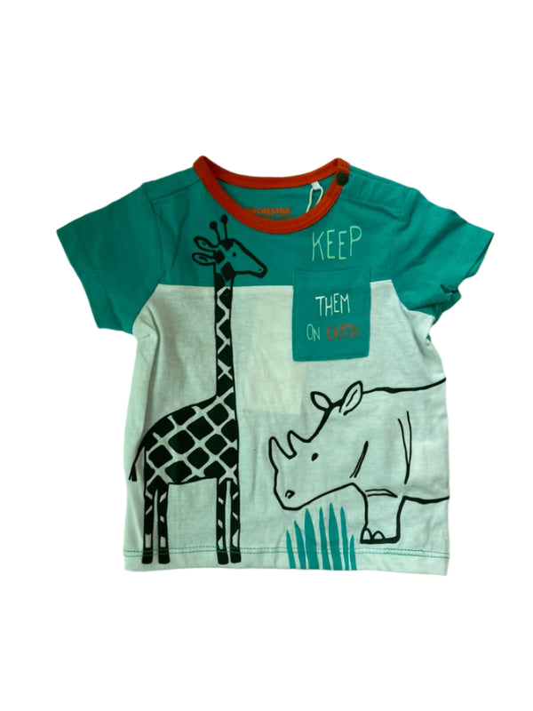 Orchestra Short Sleeve Cotton Boys T-Shirts (6 Months ) 