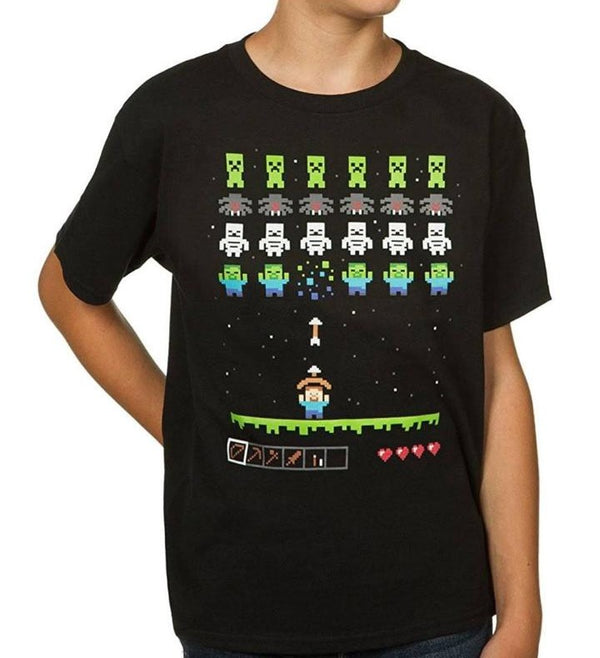 Next Short Sleeve Minecraft Boys Cotton T-Shirt (4 Years )