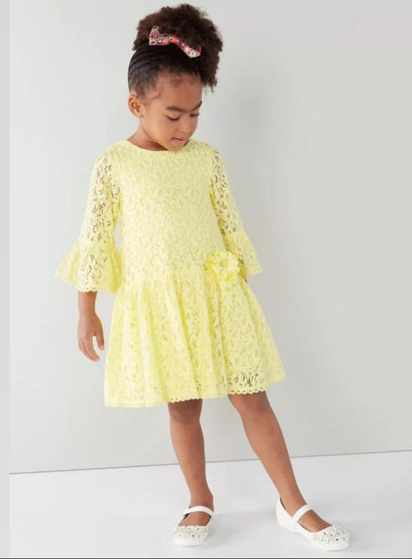 Junior Yellow Dress 1-2 years