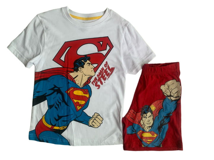 Marvel 2 Pack Super Man Boys Short Sleeve (8-9 Years )