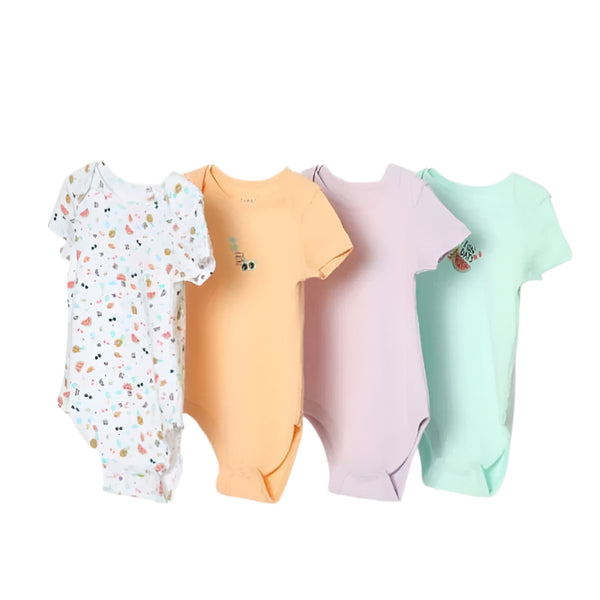 Lefties  Spain 4 Pack Bodysuits 100% Cotton (12-18 months)