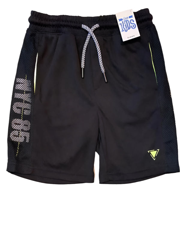 Matalan UK Black Boys Shorts (7/8 Years )