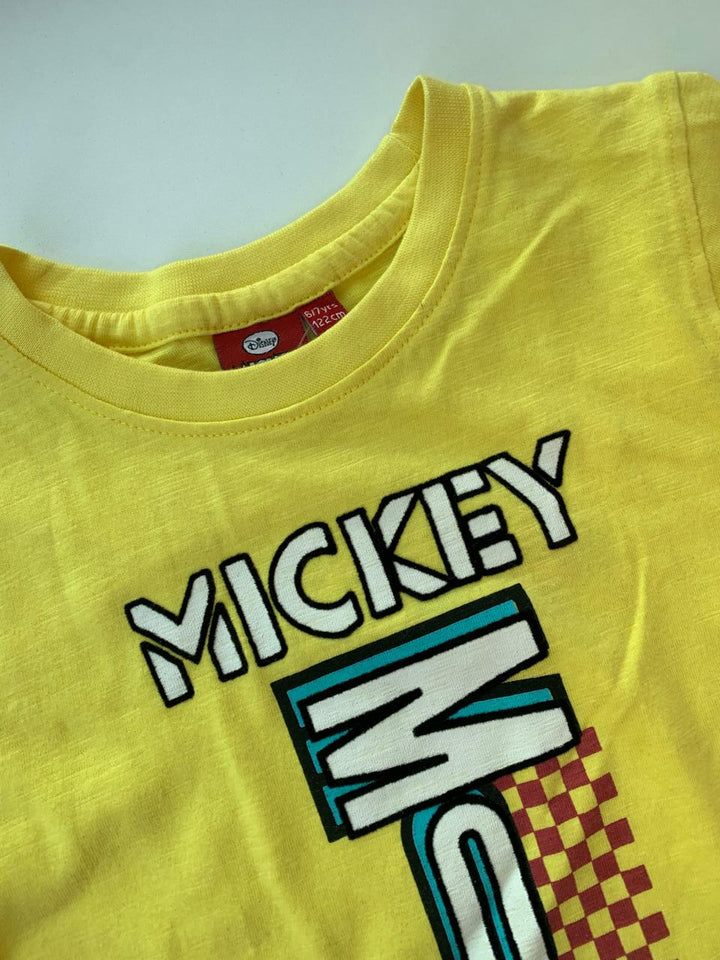 Disney Boys Short Sleeve 100% Cotton (6-7 Years )