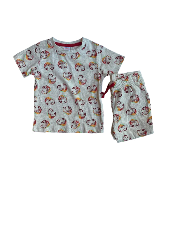 Twenty 4 2 Pack Boys Short Sleeve Pyjama (12-18 Months )