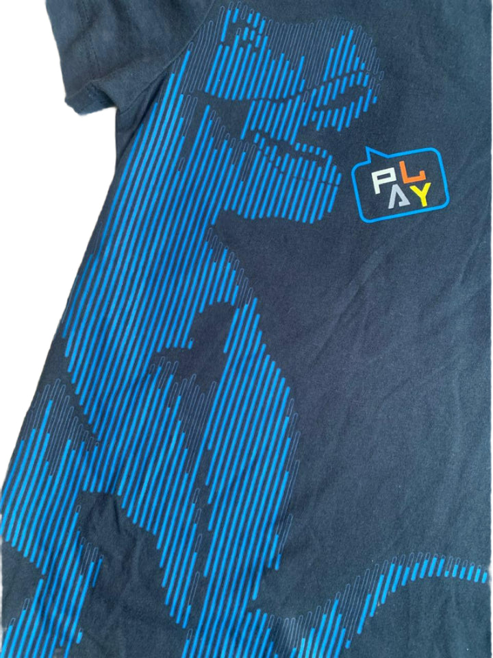 OVS Navy Short Sleeve Cotton Boys T-Shirt (6-7/7-8 Years )