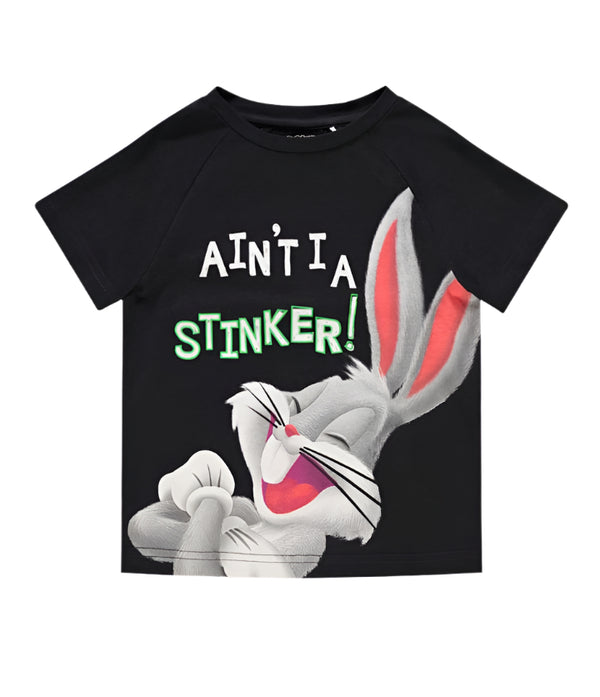 Orchestra Black Bugs Bunny Short Sleeve Boys T-Shirt (5 Years ) 