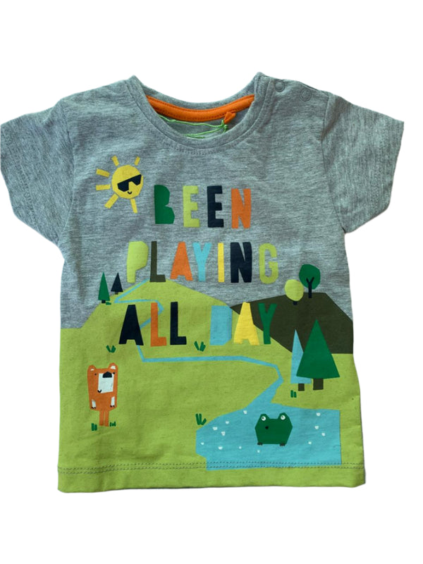 Twenty 4 Short Sleeve Boys T-Shirt (6-9/12-18 Months )