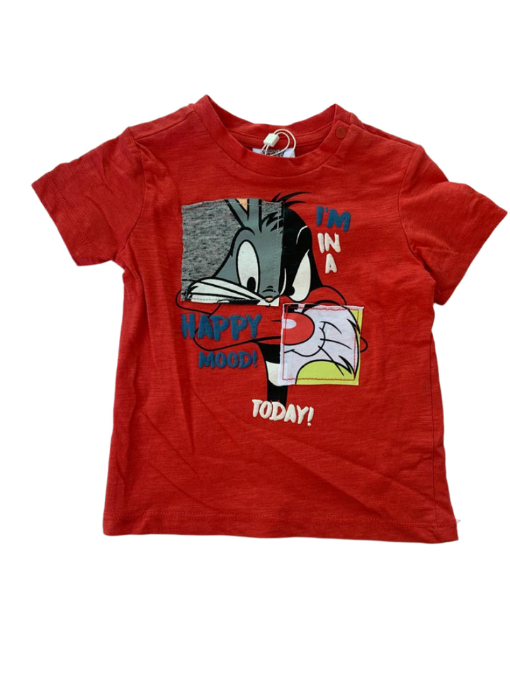 Fagottino Italy Short Sleeve Cotton Boys T-Shirt ( 9-12 Months )