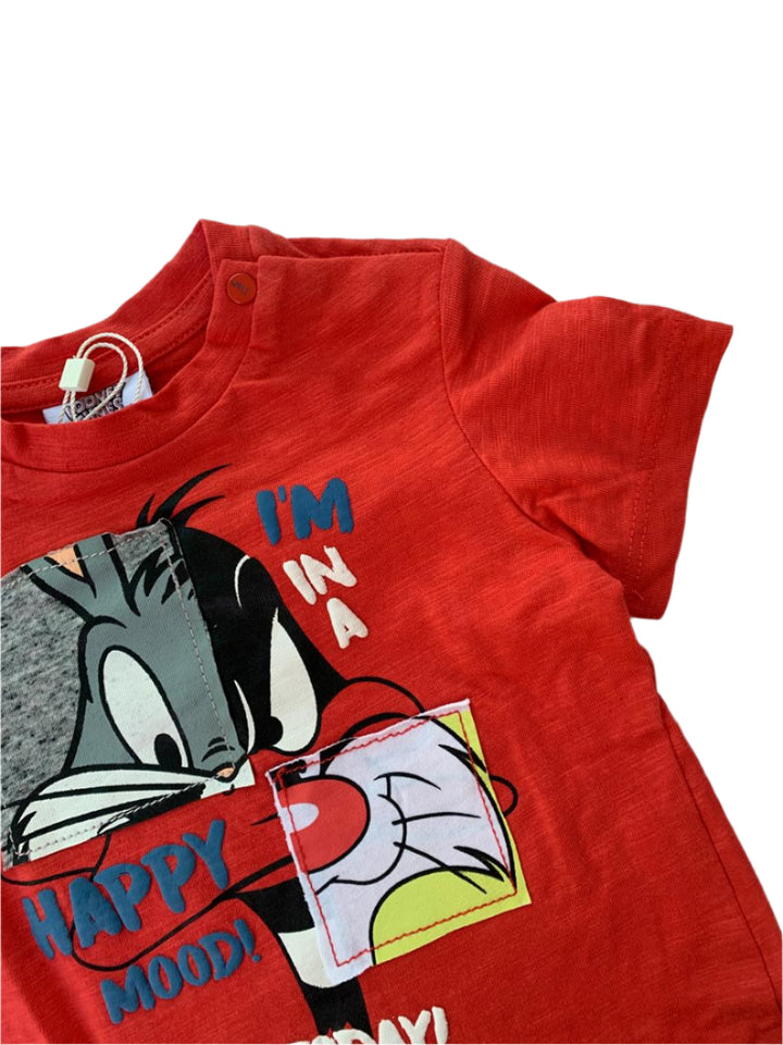 Fagottino Italy Short Sleeve Cotton Boys T-Shirt ( 9-12 Months )