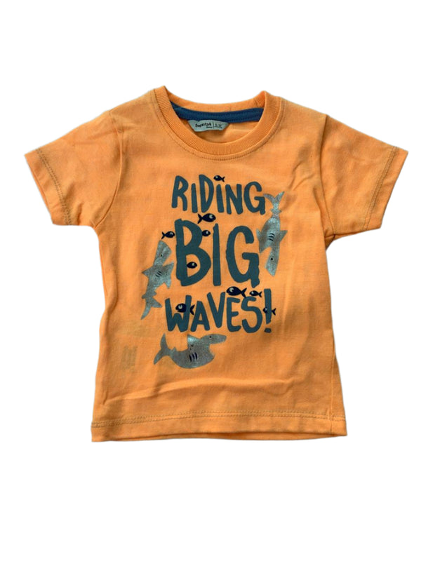 Twenty 4 Short Sleeve Boys Cotton T-Shirt ( 9-12 Months )