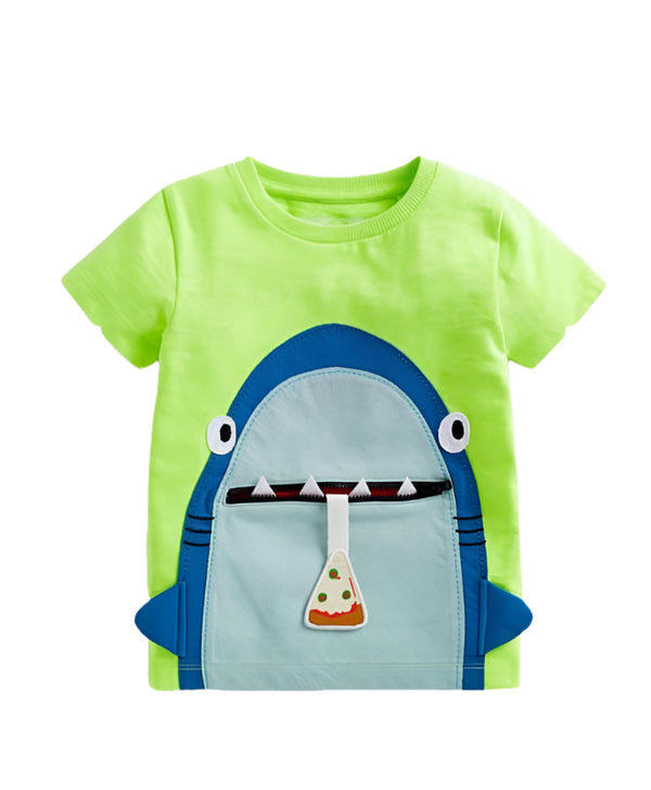 Next UK Short Sleeve Boys Cotton T-Shirt (3-6/6-9/9-12 Months )