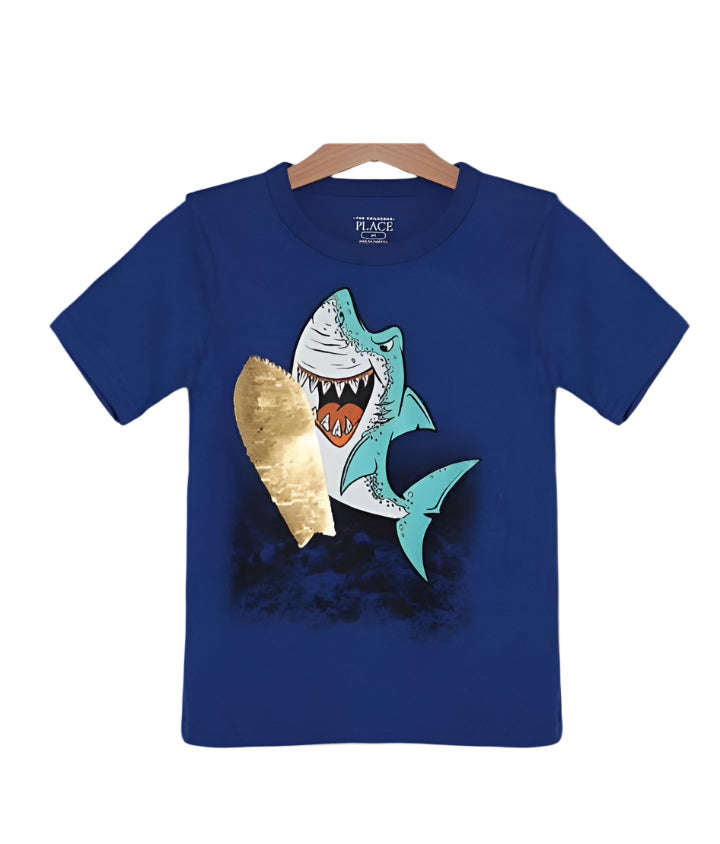 The Children Place Short Sleeve Boys Cotton T-Shirt (6-9/9-12/12-18 Months )