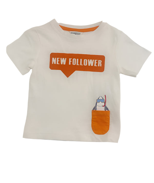 Twenty 4 Short Sleeve Boys Cotton T-Shirt (6-9/9-12 Months )