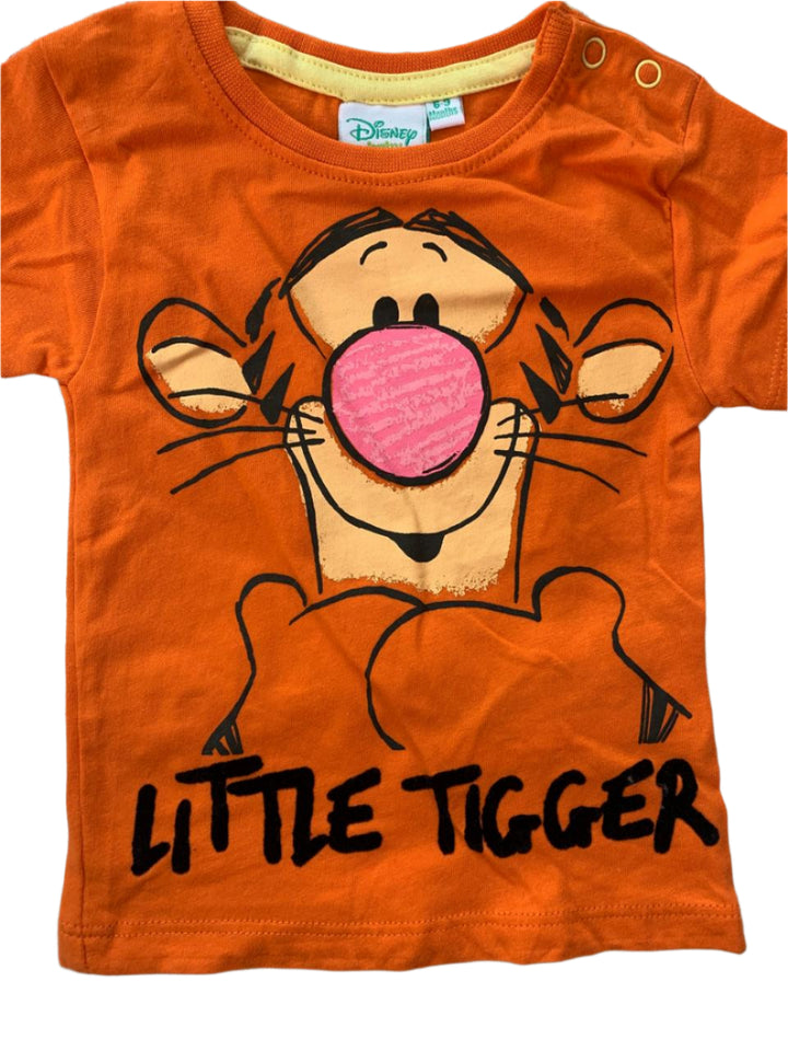Disney Short Sleeve Cotton Boys T-Shirt (6-9 Months )