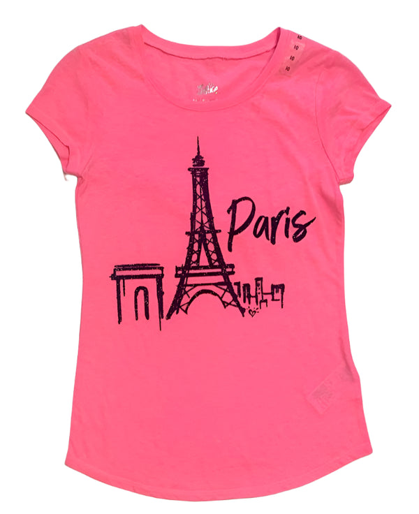 Justice Short Sleeve Cotton Girls T-Shirt (10 Years )