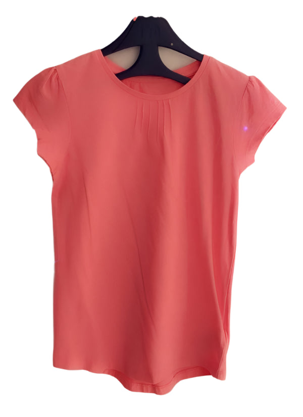 Mothercare UK Short Sleeve Girls Cotton T-Shirt (9-12 Months /6-7/7-8 Years )