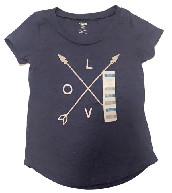 Old Navy Short Sleeve Cotton Girls T-Shirt (XS) 