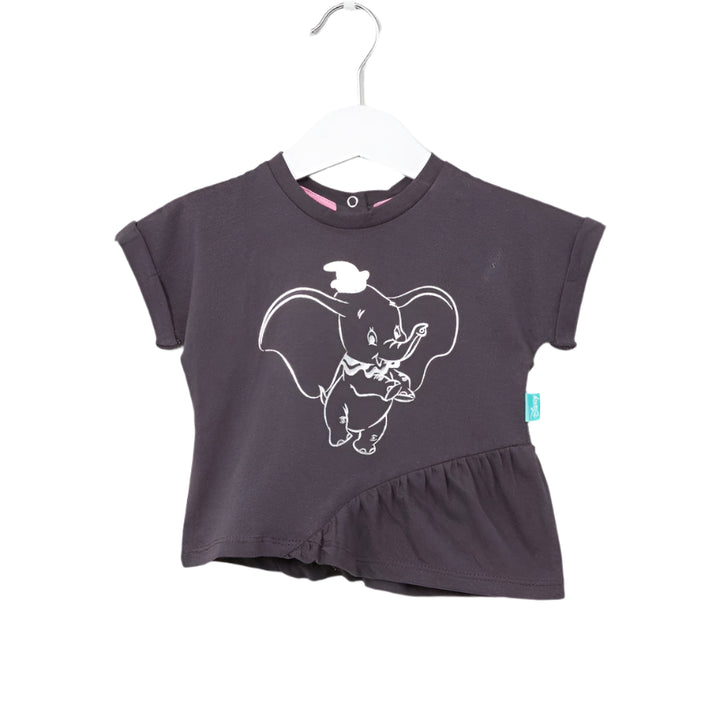 Disney Short Sleeve Cotton Girls T-Shirt ( 12-18 Months )