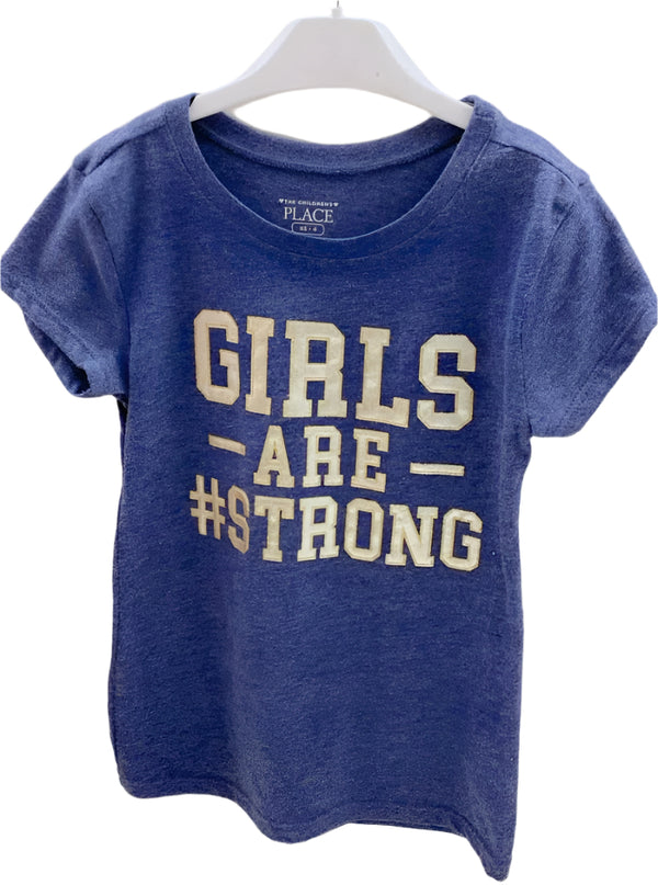 The Children's Place Short Sleeve Cotton Girls T-Shirt ( XS ) 