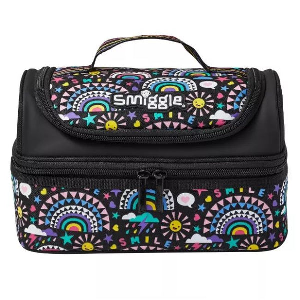 Smiggle Uk Double Decker Girl Lunchbox W 24.5cm x H 15cm x D 15.5cm