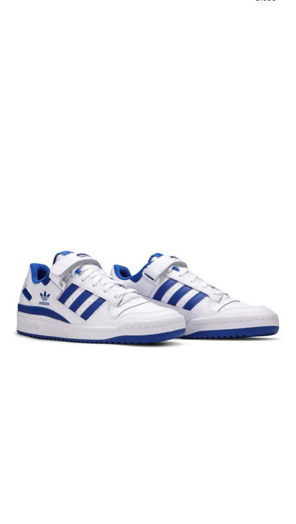 Adidas White and Blue  Forum (36-40)