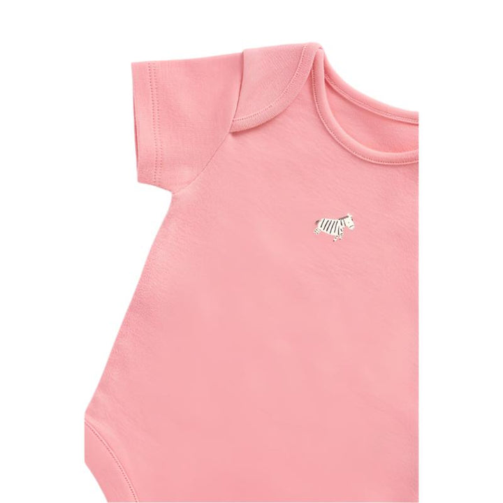 Mothercare Zebra Short Sleeve Bodysuits – 5 pack