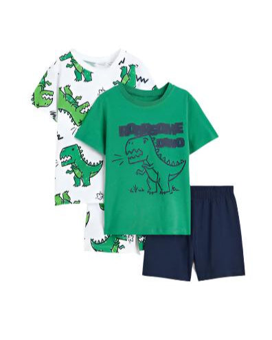 H&M Boy Cotton 2 Pack Set Roarsome (6-8 years)
