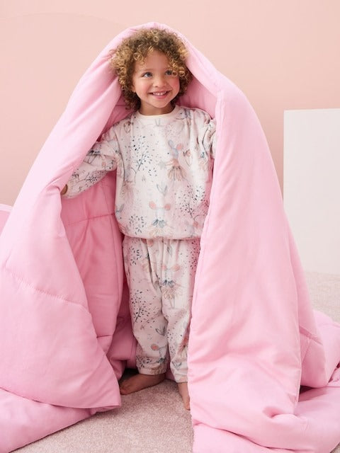 Pre Order-Next Uk Cream Mouse Cosy Fleece Pyjamas (9mths-10yrs) 655-152