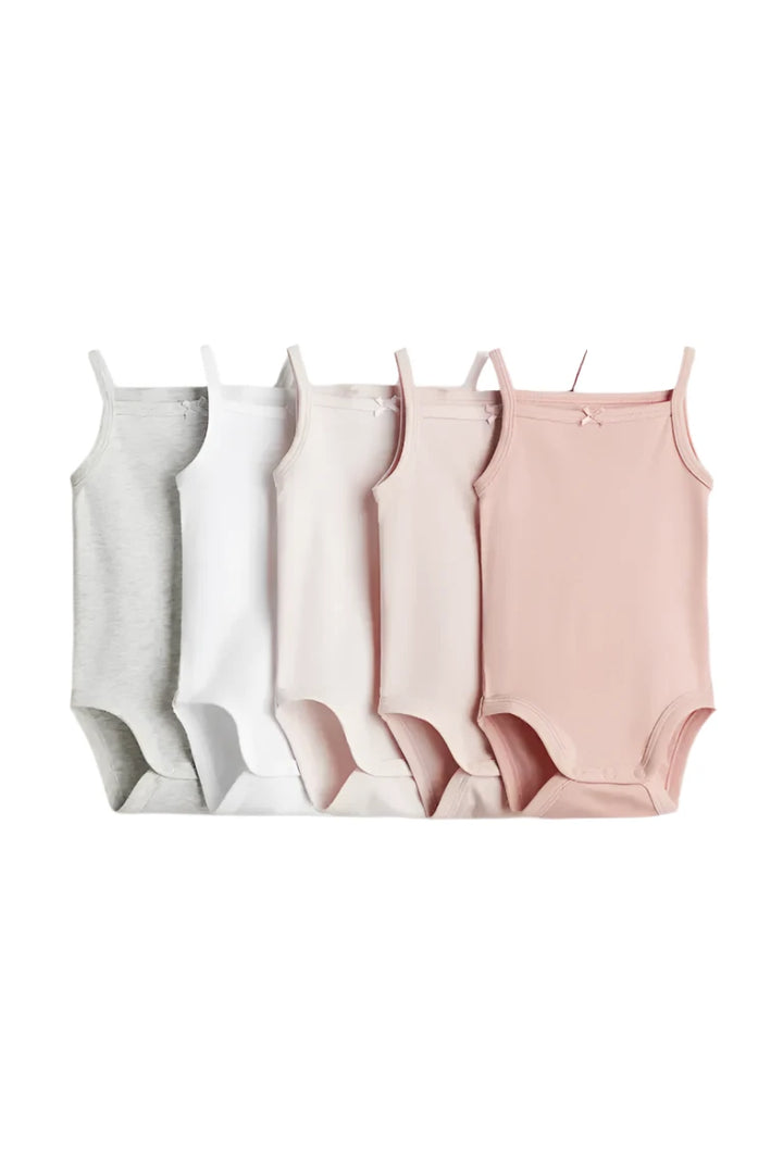 H&M Pink Cami  Sleeveless Girl Bodysuit 