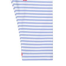 Mothercare Blue Heart Stripped Legging (8-9 Years )