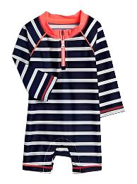 GAP Baby Stripe Rash Guard One-Piece 