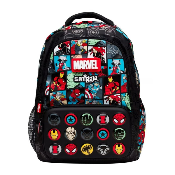 Smiggle Marvel Classic Backpack, 42cm Ages 4 to 9 years