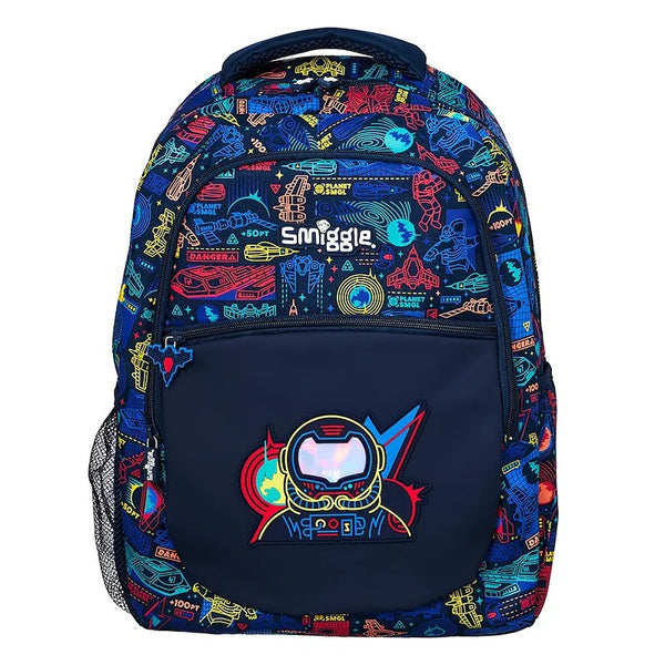 Smiggle Colorful Spaceman Backpack, 43cm
