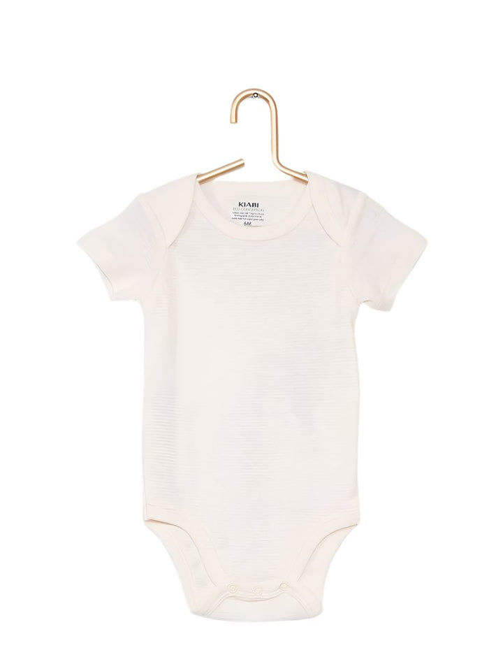 Kiabi France Strawberry Short Sleeve Bodysuit 3 Pack