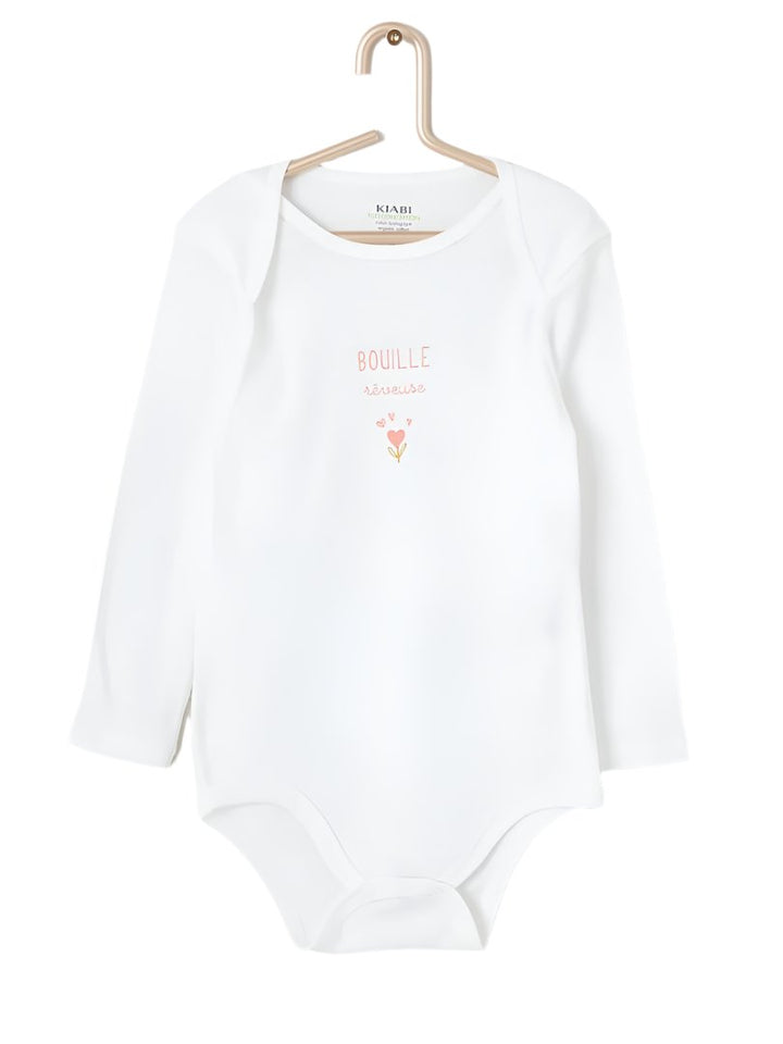 Kiabi France Bouille Bodysuit Long Sleeve
