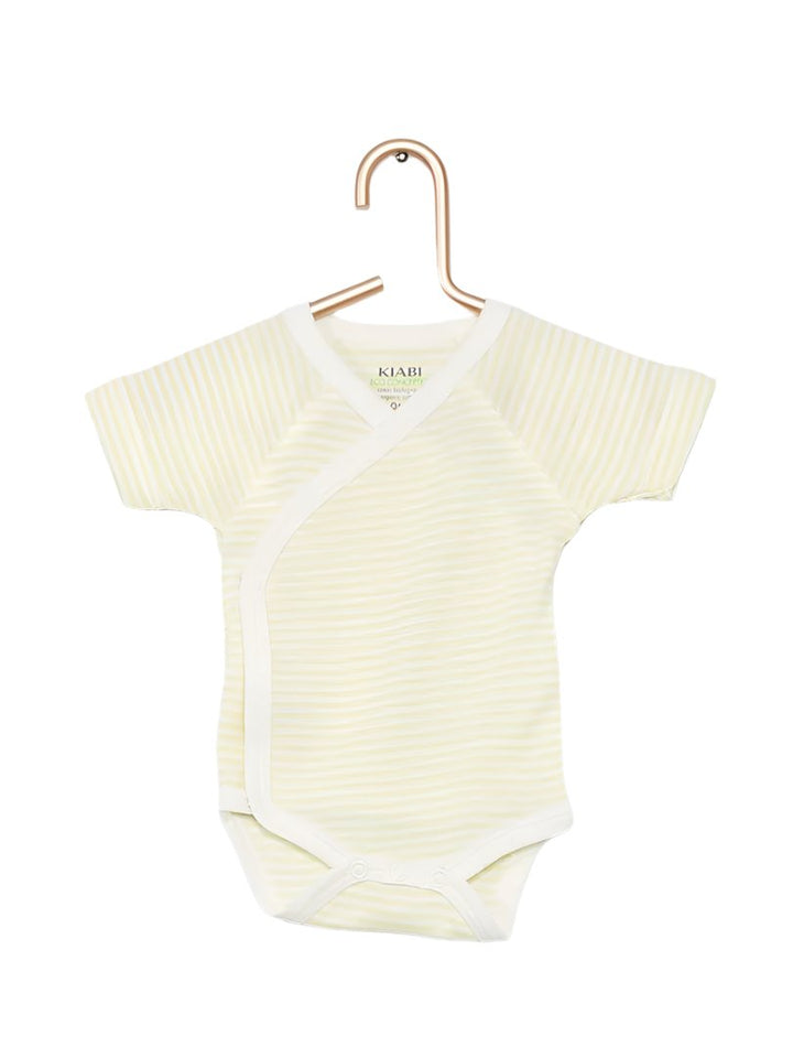 Kiabi France Giraffe Short Sleeve Bodysuit 3 Pack