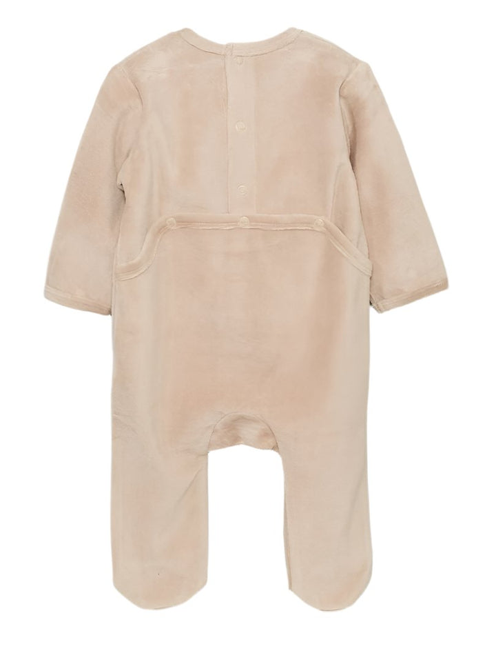 Kiabi France Bear Velour Boy Sleepsuit